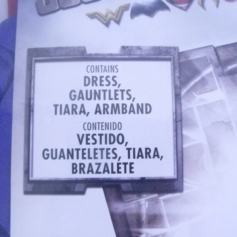 Rubie's DC Justice League Wonder Woman Costume Medium